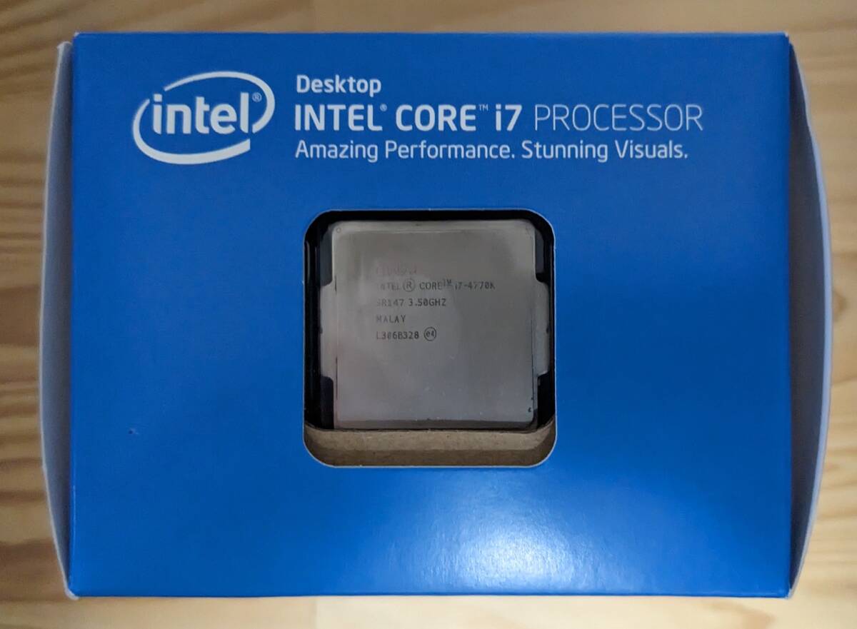 【PCパーツ詰合せ】Intel Corei7 4770K ほかMB・メモリセット_画像2