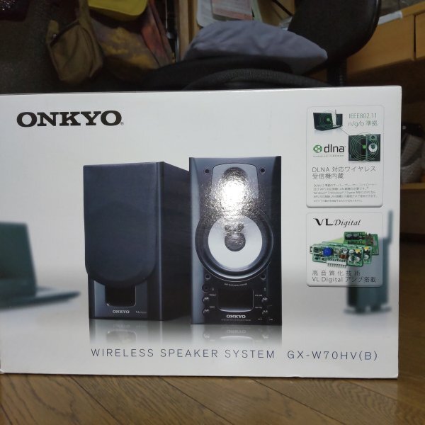 WIRELESS SPEAKER SYSTEM GX-W70HV(B) ONKYO unused goods 