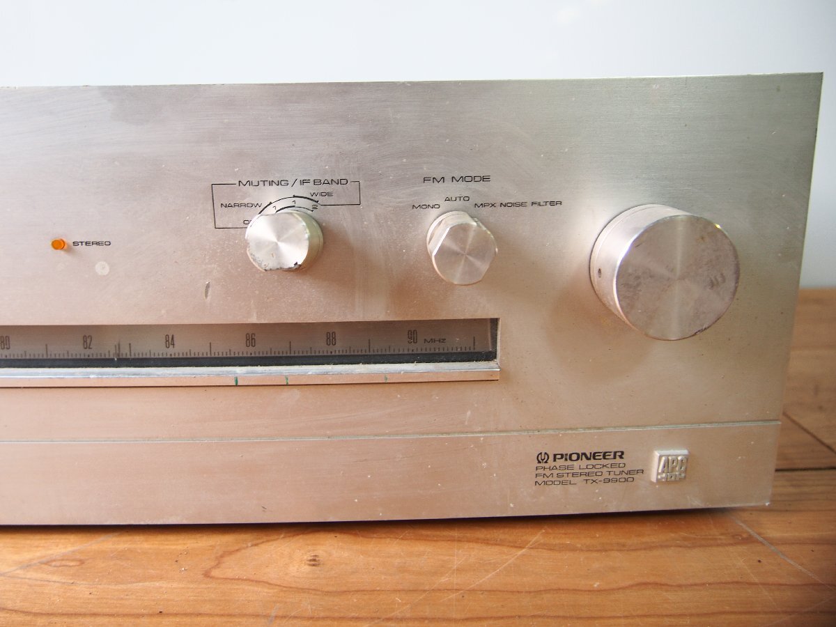 *[2F0418-16] Pioneer Pioneer TX-9900 100V FM tuner Junk 
