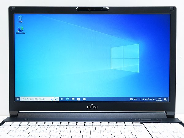 〇FUJITSU LIFEBOOK A5512/KX【第12世代Core i3-1215U/メモリ8GB/SSD256GB/Win10Pro/webカメラ/無線LAN/DVDマルチ/テンキー/AC付】_画像2