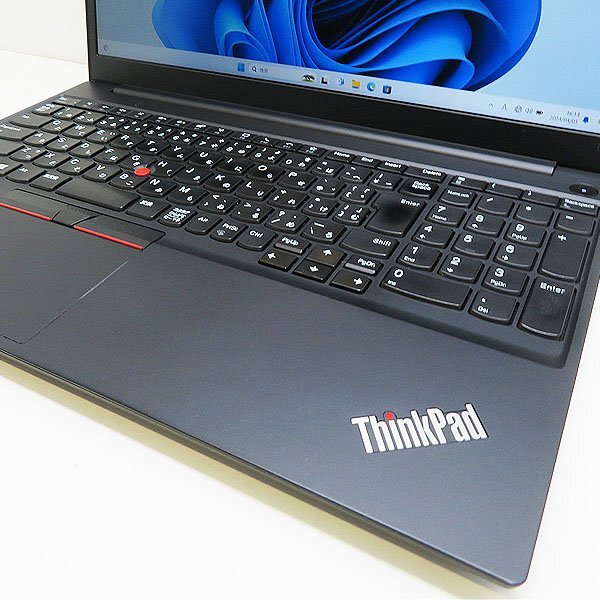 ▽Lenovo ThinkPad E15 Gen2 (20T9)【AMD Ryzen 5 PRO-4650U/8GB/SSD256GB(M.2)/Win11Pro/WLAN/Bluetooth/ACアダプー付属】_画像2