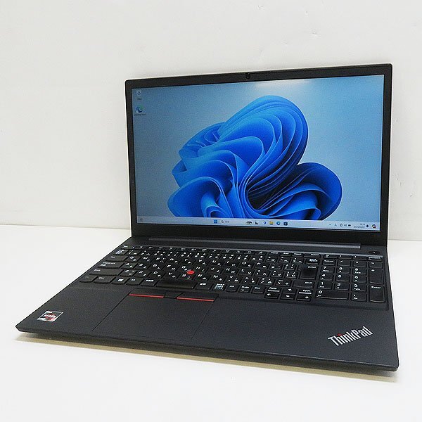 ▽Lenovo ThinkPad E15 Gen2 (20T9)【AMD Ryzen 5 PRO-4650U/8GB/SSD256GB(M.2)/Win11Pro/WLAN/Bluetooth/ACアダプー付属】_画像1