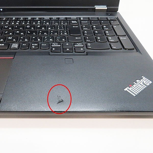 ▽Lenovo ThinkPad P53【Core i7-9850H 2.6GHz/メモリ16GB/SSD512GB (NVMe) /Quadro T2000/Win11-Pro/AC付属】_画像9