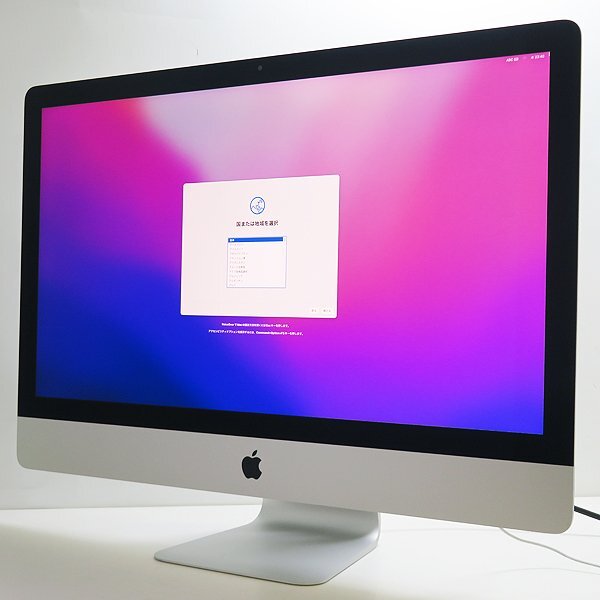 ◇ Apple iMac Retina 5K 27インチ Late 2015 MK472J/A CTO【Core i7 4.0GHz/16GB/1TB Fusion Drive/Radeon R9 M390/同梱不可】_画像1