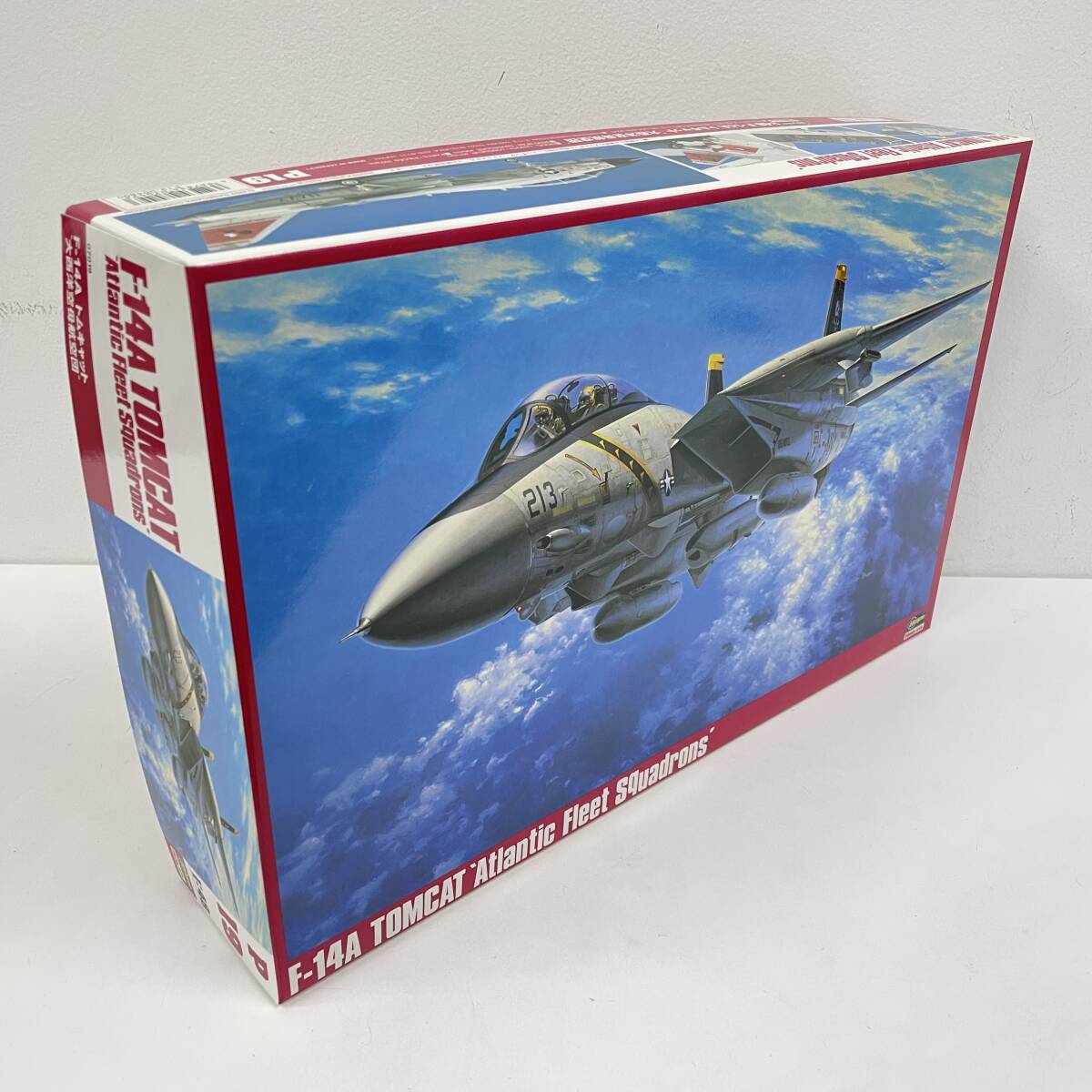 未組立 HASEGAWA ハセガワ 1/48 F-14A トムキャット 大西洋空母航空団 プラモデル 戦闘機 飛行機 ヘリコプター 空軍_画像1