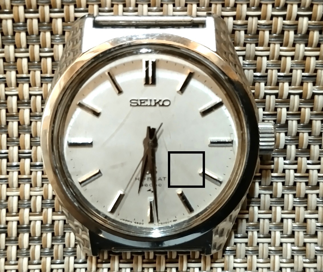 グランドセイコー GRAND SEIKO 45GS 4520-8000 ハイビート HI-BEAT 稼働品 手巻き ビンテージ メンズ 腕時計_画像6