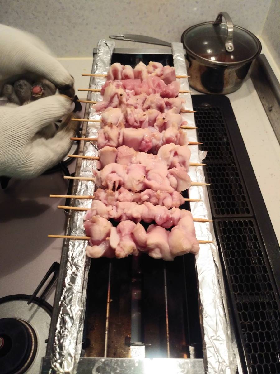 鉄板付き プロパンガス 焼鳥グリル やきとり焼機器 キッチンカー 鉄板付き プロパンガス 焼鳥グリル やきとり焼機器 キッチンカー