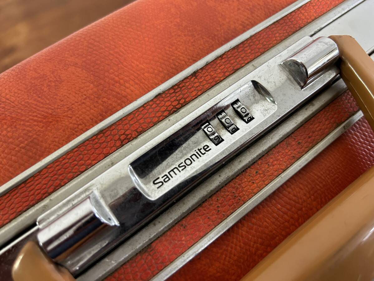  Showa Retro Samsonite Samsonite Vintage trunk travel bag travel bag retro pop in stock 