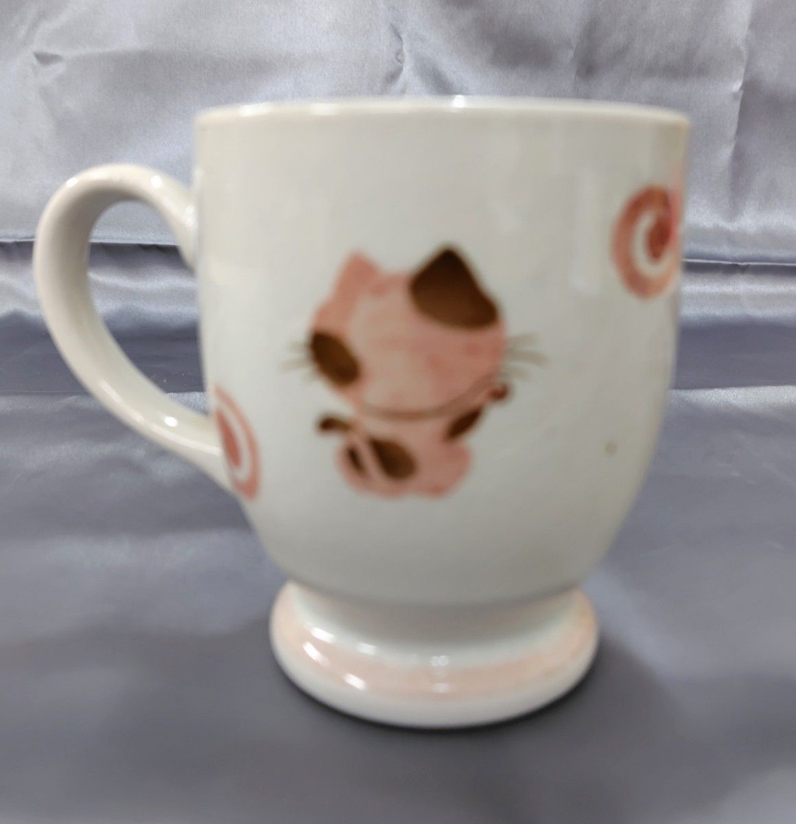 マグカップ　猫柄　煎茶　珈琲　和柄　昭和レトロ　新品　未使用 陶器