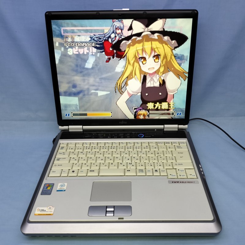 ★レトロゲーム向け★Windows98SE+WindowsXP+PC-9801+FM TOWNS+MAC+Play Station+PCエンジン+アーケード機★マルチブート★FMV NB55K/T_東方覇王 金 (Windows XP)