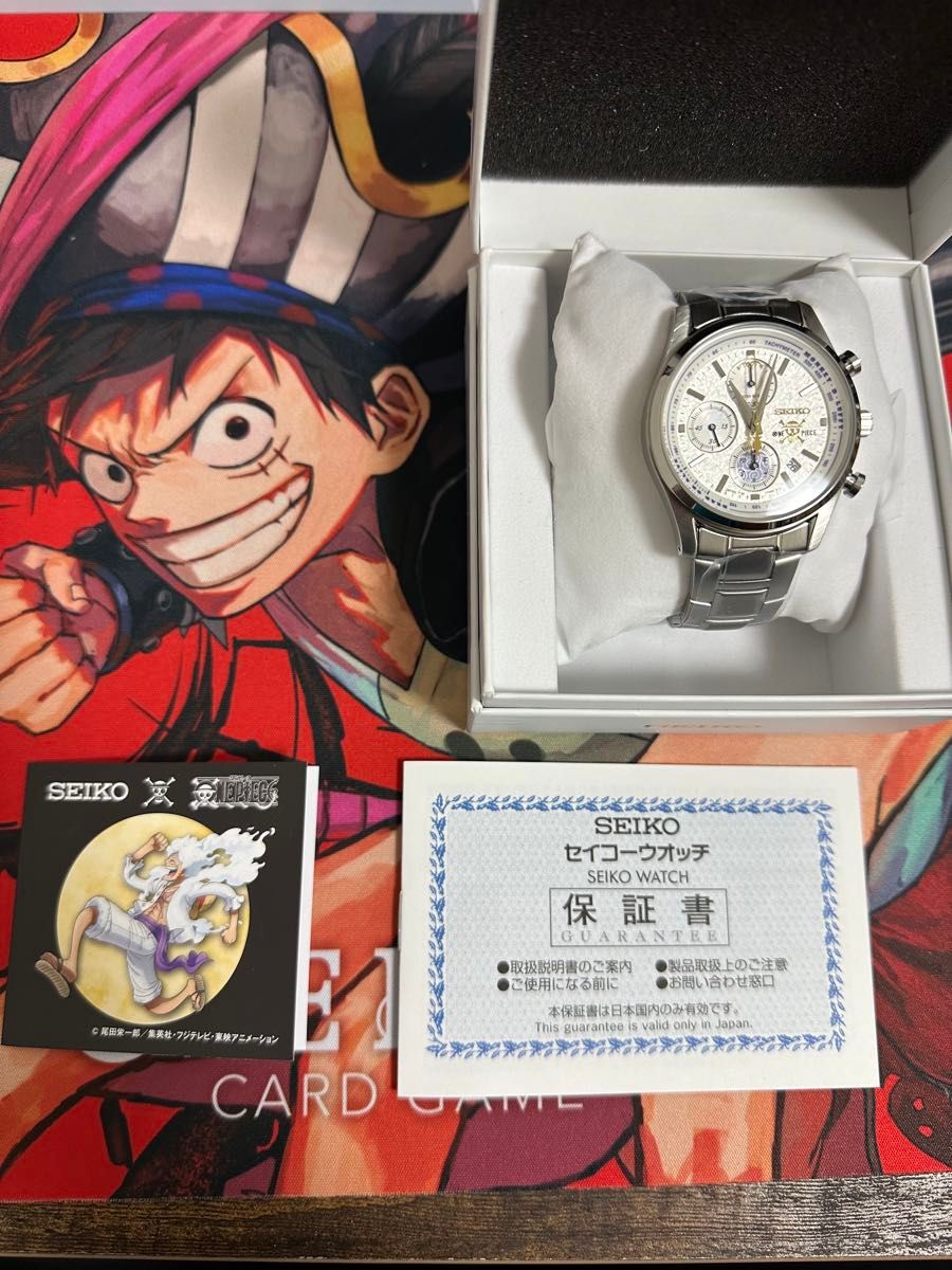 ワンピース セイコー×ONE PIECE モンキー・D・ルフィ ギア5 ワンピース セイコー×ONE PIECE モンキー・D・ルフィ ギア5