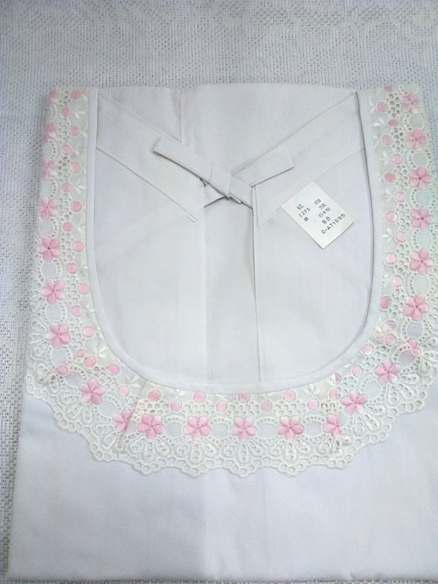 g_t W864 Showa Retro fashion accessories apron .... put on made in Japan white ground 3 sheets summarize unused goods aged deterioration equipped!