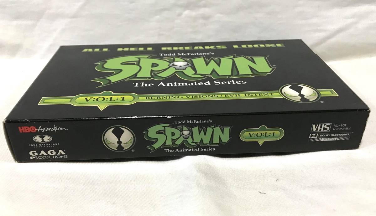 VHS[ Spawn Vol.1]SPAWN/ японский язык с субтитрами /TV аниме серии 