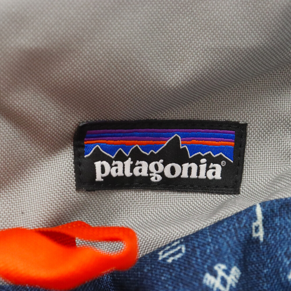PATAGONIA パタゴニア IRONWOOD PACK 20L アイアンウッド パック 総柄 バッグパック リュック ブルー 48020_画像5