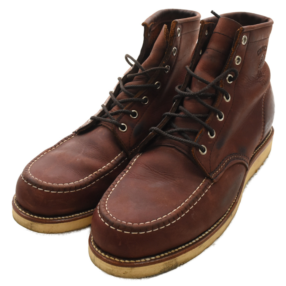 CHIPPEWA Chippewa 6INCH MOC TOE BOOTS leather Work boots Brown 90092