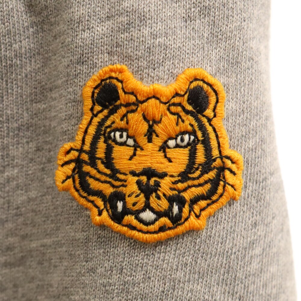 KENZO ケンゾー 21SS Tiger Crest Logo Sweat Jogger タイガーロゴスウェットジョガーパンツ 5PA711 グレー_画像5