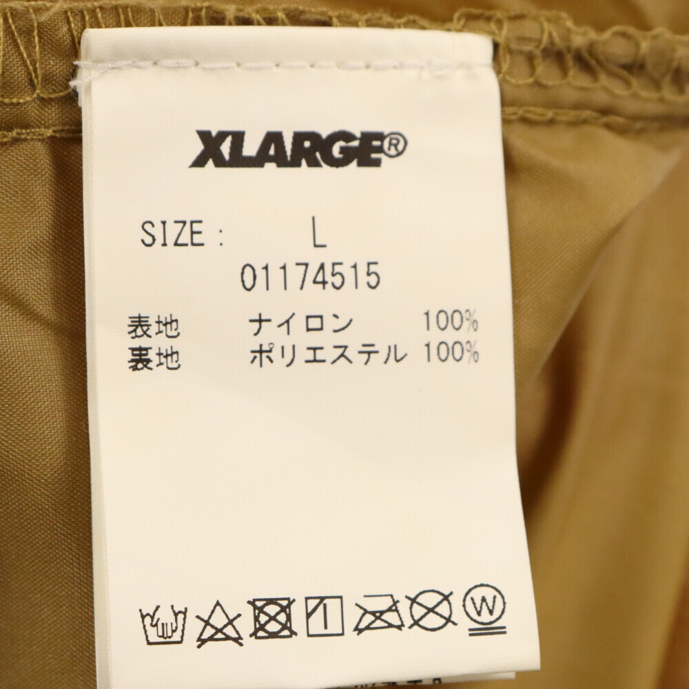 X-LARGE エクストララージ OG BOA COACHES JACKET オージー ボアコーチジャケット ブラウン 01174515_画像6