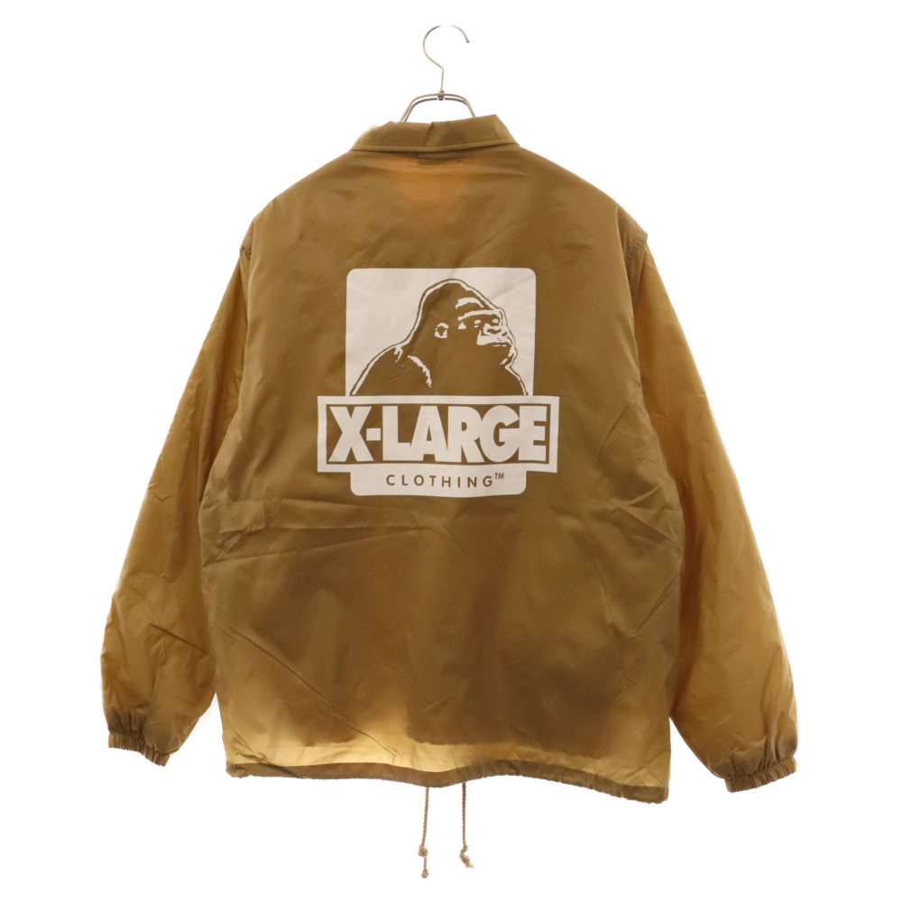 X-LARGE エクストララージ OG BOA COACHES JACKET オージー ボアコーチジャケット ブラウン 01174515_画像1