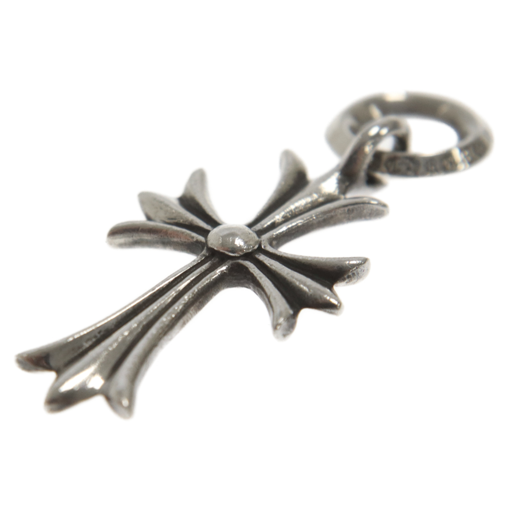 CHROME HEARTS クロムハーツ TINY CH CROSS タイニーCHクロス チャーム シルバーネックレストップ_画像6