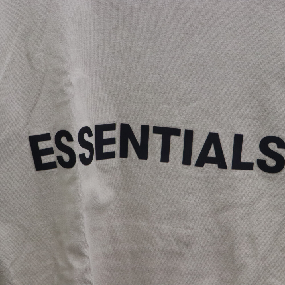 FOG Essentials フィアオブゴッド エッセンシャル フロントロゴ クルーネック長袖Tシャツカットソーロングスリーブ ロンT ラバー ベージュ_画像6