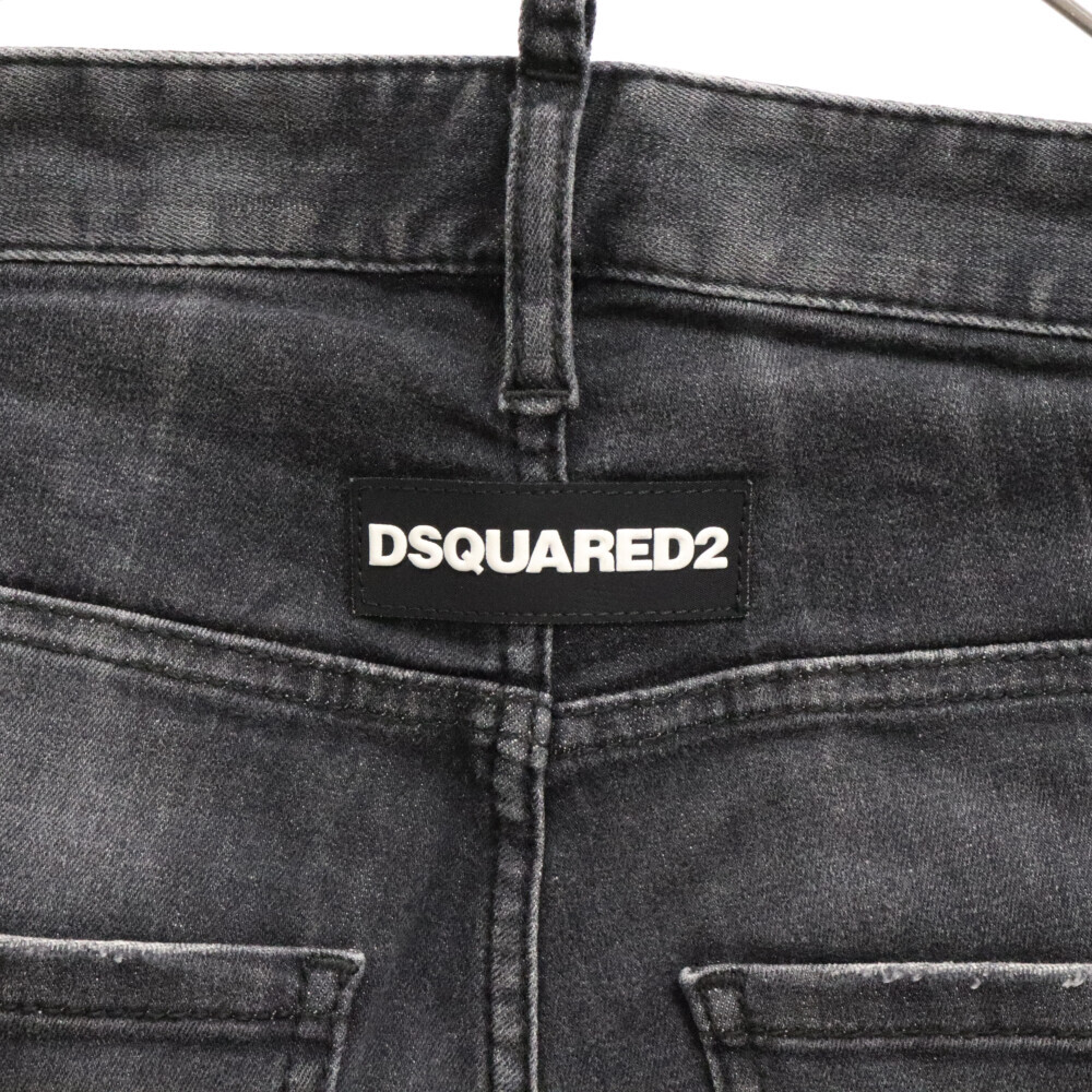 DSQUARED2 ディースクエアード 20AW Twinky Super Jeans トゥインキー スーパージーンズ スキニーパンツ ブラック S74KB0414_画像4