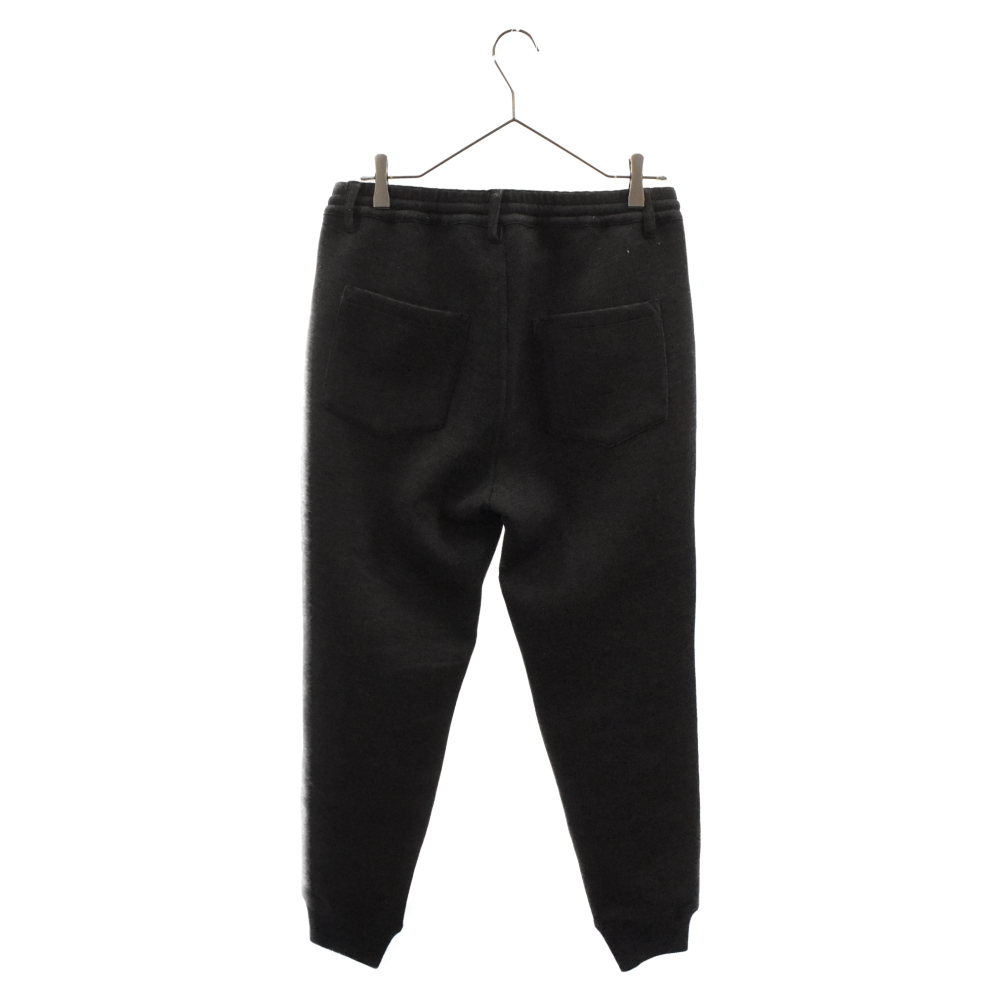 ザダファーオブセントジョージ HERINGBONE W-KNIT JOGGER PANT ヘリンボーン ダンボールニット ジョガー パンツ ブラック 217138-P820J_画像2