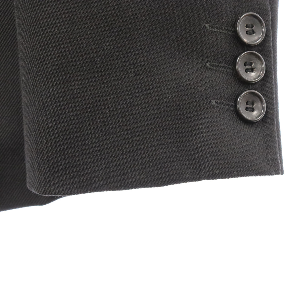 COMME des GARCONS SHIRT コムデギャルソンシャツ 21SS ポリ×ウールテーラードジャケット FG-J012 ブラック_画像3
