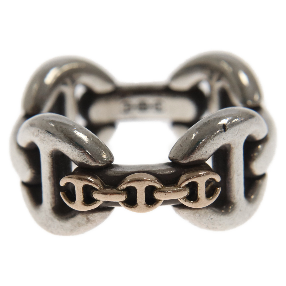 HOORSENBUHS ホーセンブース 18K AFFIX QUAD WITH TRI-LINK RING トライリンク リング シルバー/ゴールド_画像4