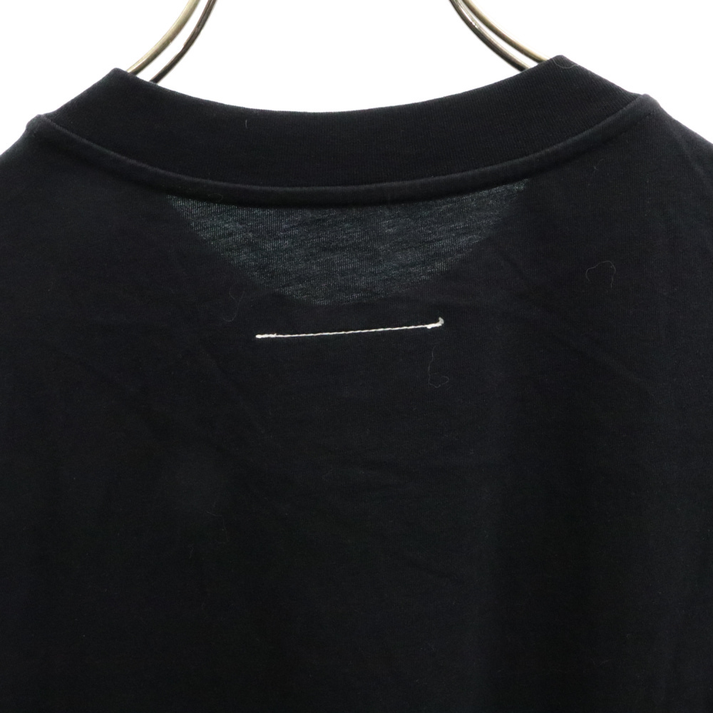 MM6 Maison Margiela エムエムシックスメゾンマルジェラ フロントブランドロゴ 半袖Tシャツ ブラック S52GC0230 S24312_画像4