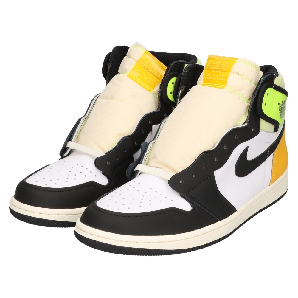 ナイキ AIR JORDAN1 RETRO HIGH OG Volt Gold エアジョーダン1 ハイカットスニーカー ボルトゴールド イエロー/ホワイト US10.5 555088-118_画像3