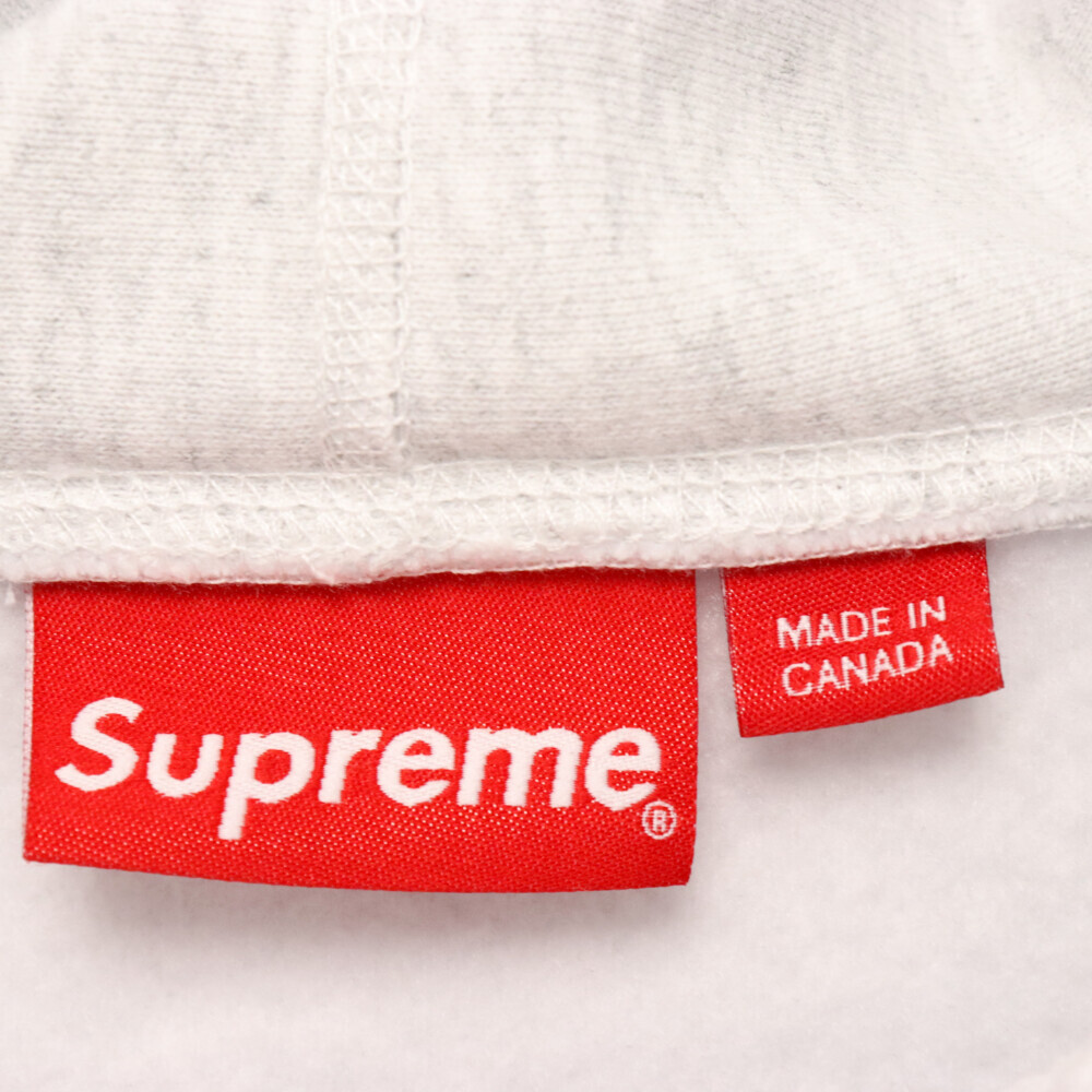 SUPREME シュプリーム 23AW Box Logo Hooded Sweatshirt ボックスロゴ プルオーバーパーカー フーディー グレー_画像5