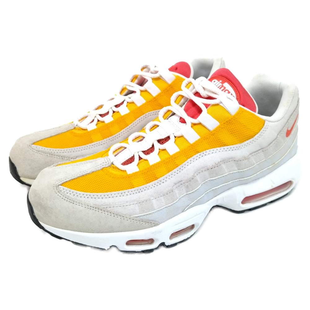 NIKE ナイキ AIR MAX 95 ESSENTIAL エアマックス95 エッセンシャル ローカットスニーカー イエロー US11/29cm AT9865-003_画像3