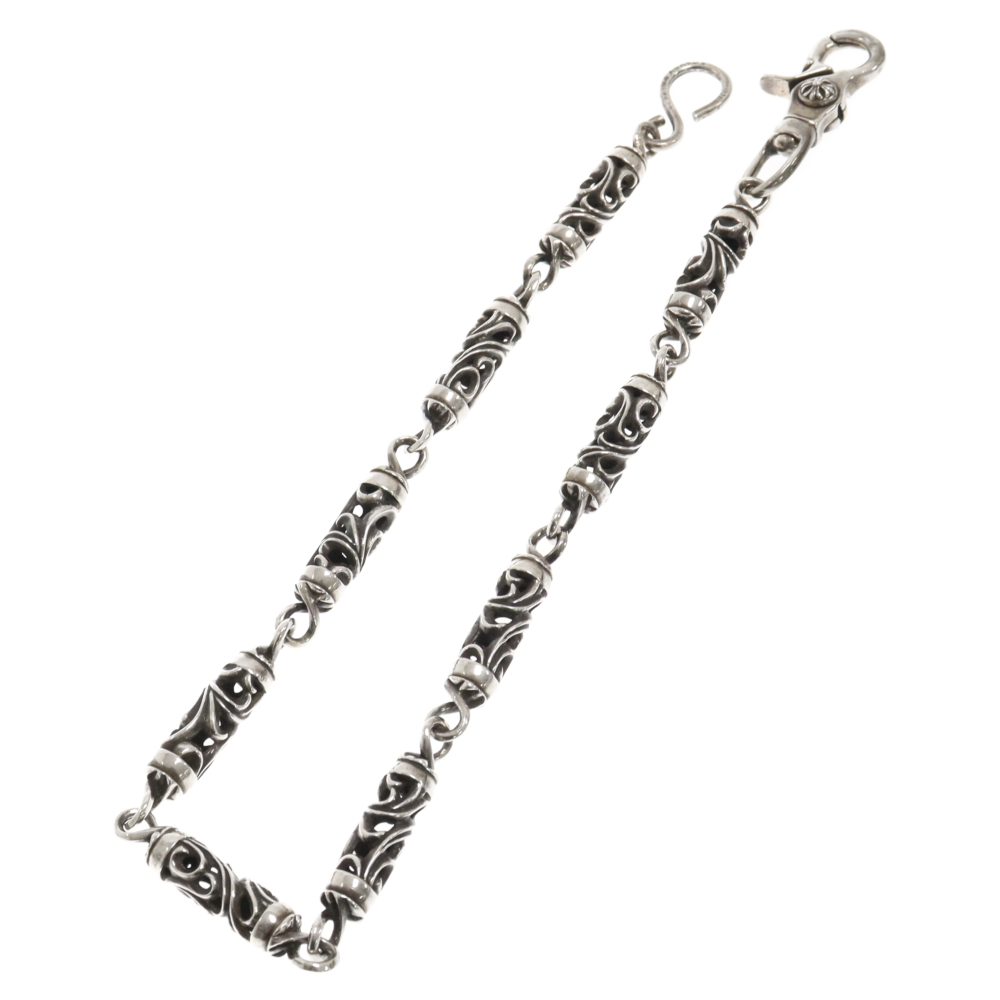 CHROME HEARTS Chrome Hearts 1 зажим ролик цепочка для бумажника серебряный 9 ссылка Old печать внутренний гарантия имеется 