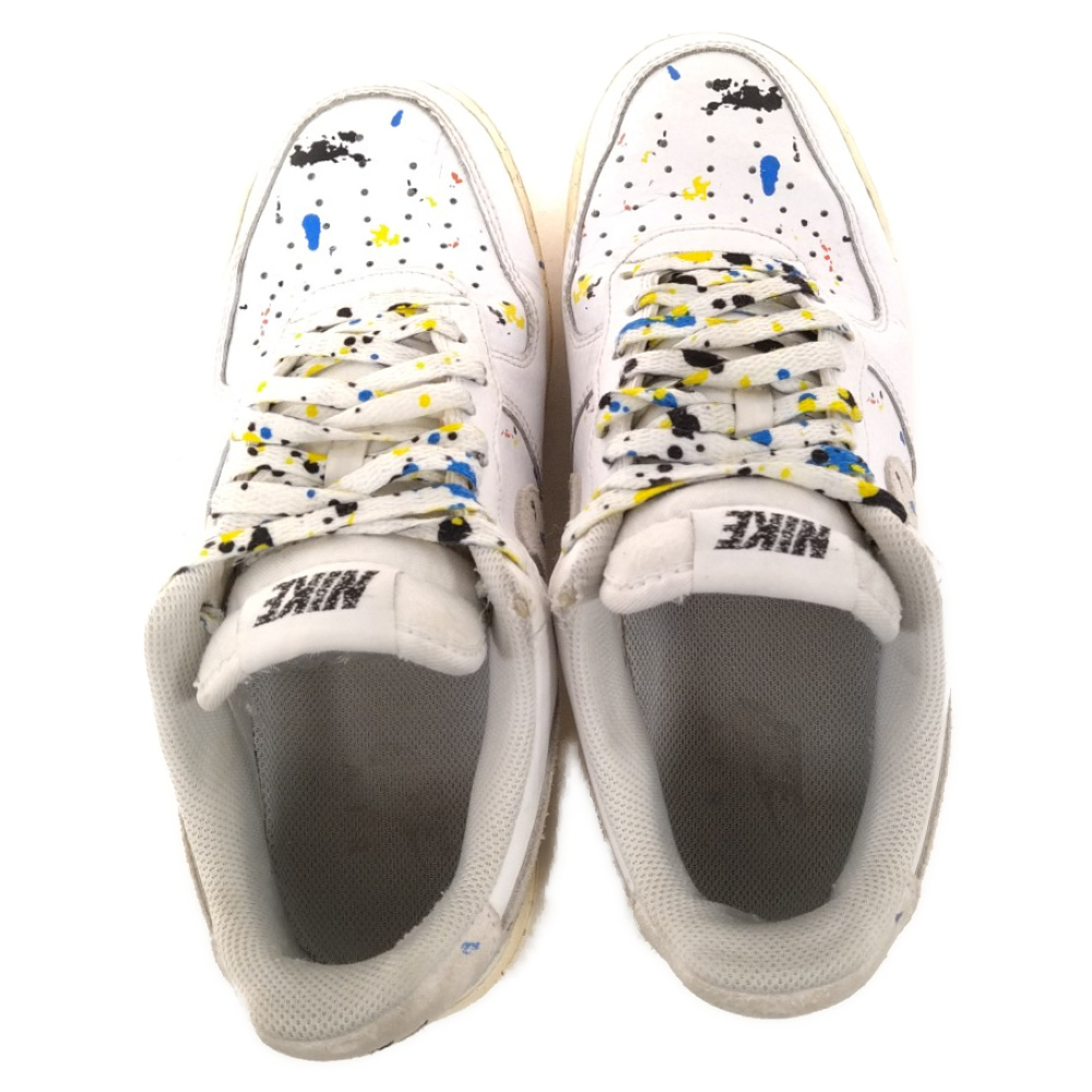 NIKE ナイキ Air Force 1 Low Paint Splatter エアフォース1 ペイント スプラッター ローカットスニーカー ホワイト CZ0339‐100_画像5