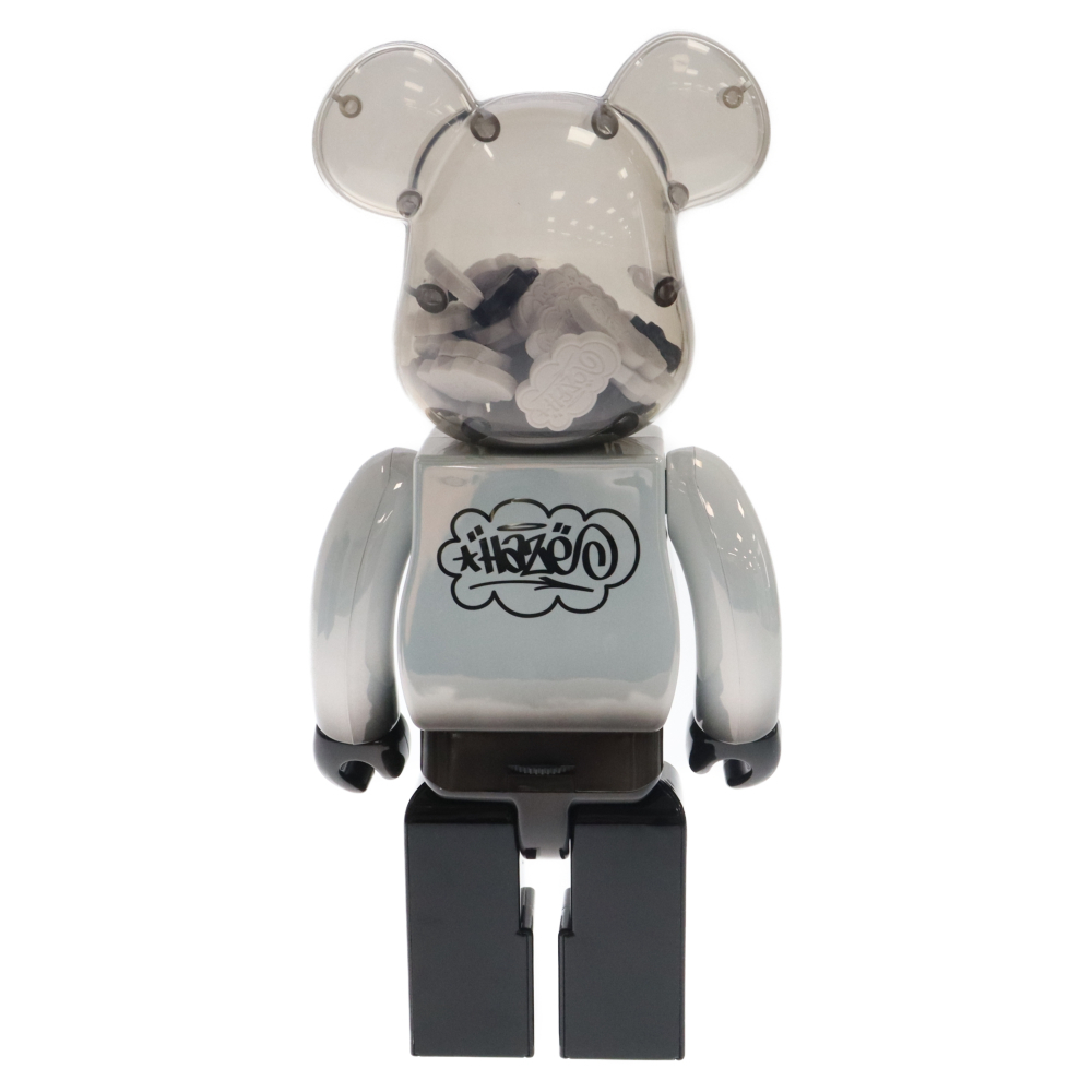 MEDICOM TOY メディコムトイ BE@RBRICK ERIC HAZE 400% ベアブリック エリックヘイズ フィギュア 人形 グレー_画像2