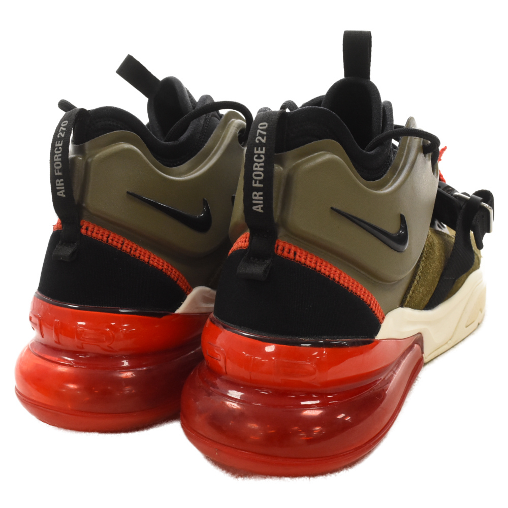 NIKE ナイキ AIR FORCE 270 エアフォース ハイカットスニーカー グリーン US9/27cm AH6772-200_画像4