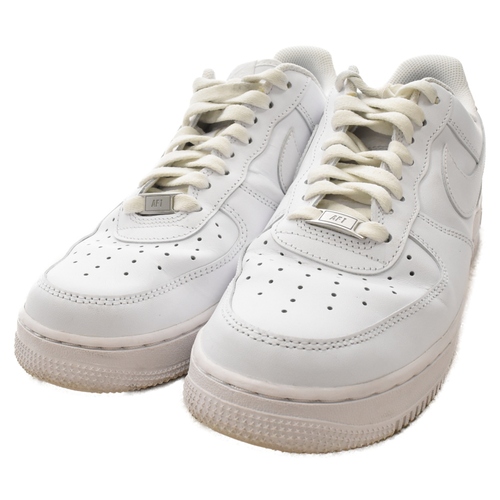 NIKE ナイキ AIR FORCE 1 '07 ALL WHITE エア フォース 1 07 ローカットスニーカー CW2288-111 ホワイト US9.5/27.5cm_画像3