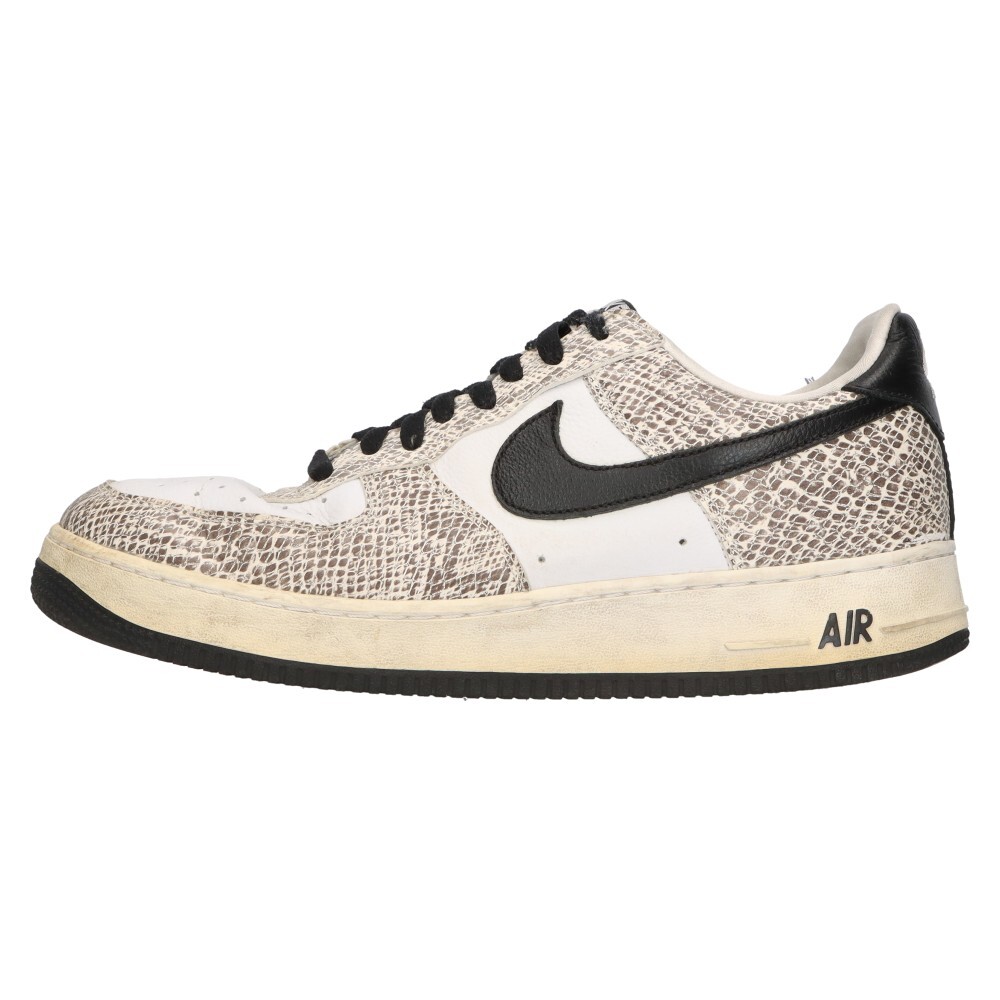 ナイキ AIR FORCE 1 LOW RETRO COCOA SNAKE エアフォース ワン ローカットスニーカー ココアスネーク ホワイト 845053-104 28.5cm/US10.5_画像1