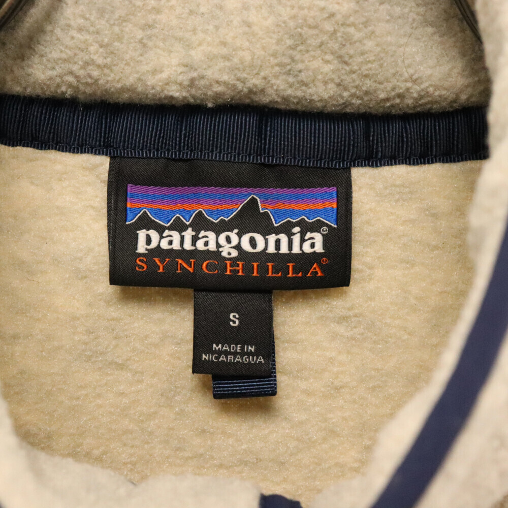 PATAGONIA パタゴニア Lightweight Synchilla Snap-T ライトウェイト シンチラ スナップT アイボリー STY25551FA22_画像5