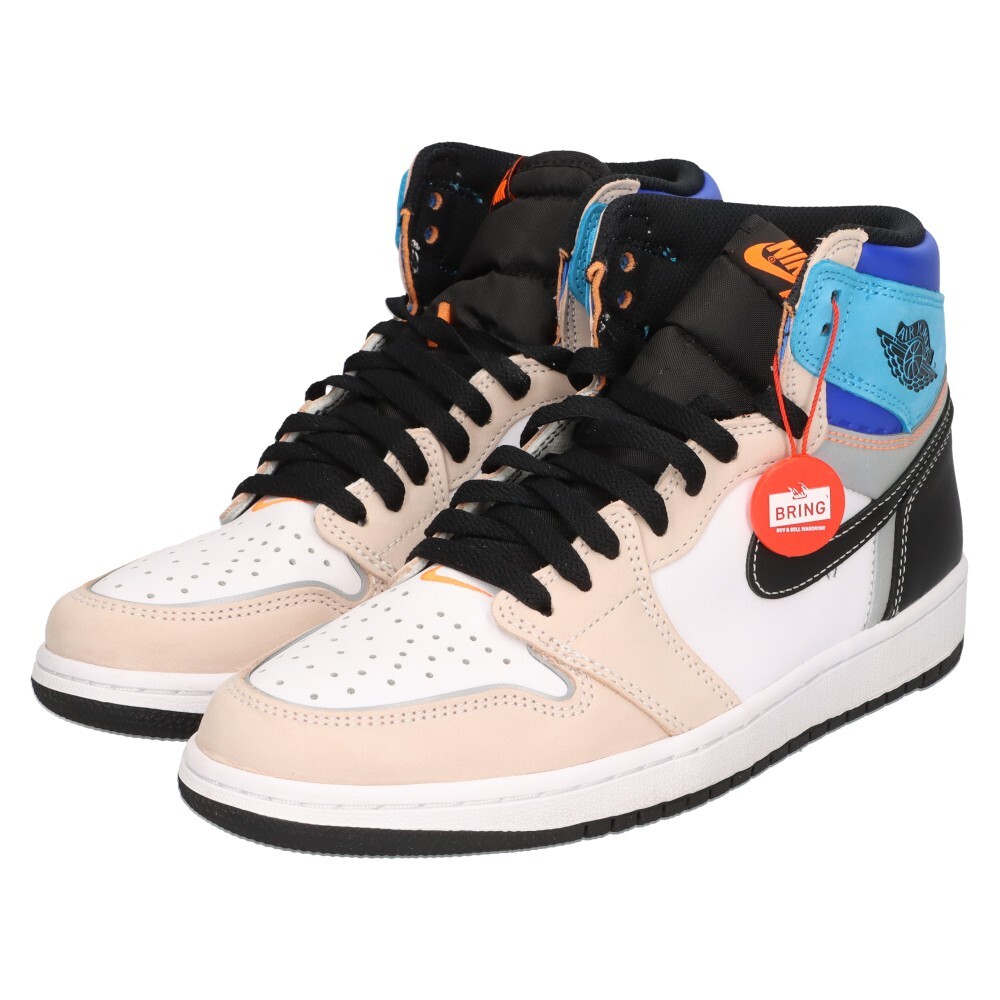 NIKE ナイキ AIR JORDAN 1 RETRO HIGH OG PROTOTYPE DC6515-100 エアジョーダン1レトロ ハイ プロトタイプスニーカー マルチ US8.5/26.5cm_画像3