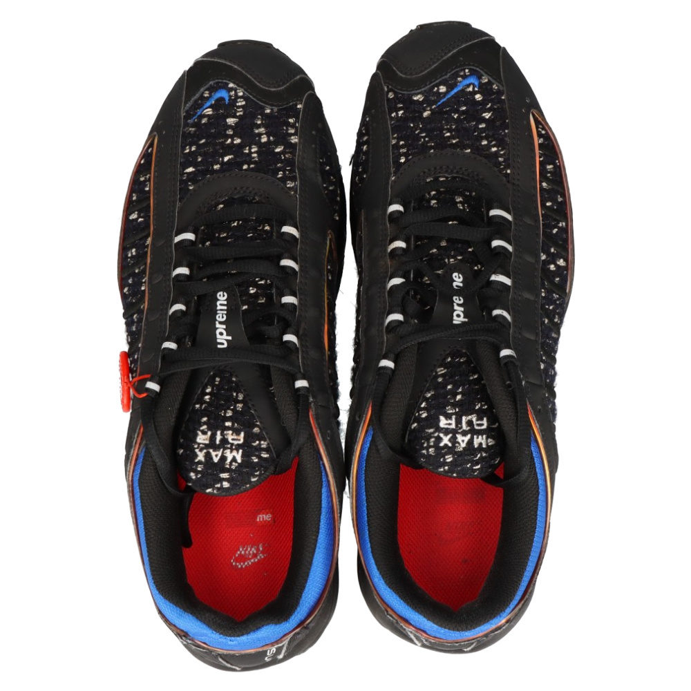 NIKE ナイキ×SUPREME AIR MAX TAILWIND AT3854-001 シュプリーム エアマックス テイルウインド ローカットスニーカー US10/28cm ブラック_画像5