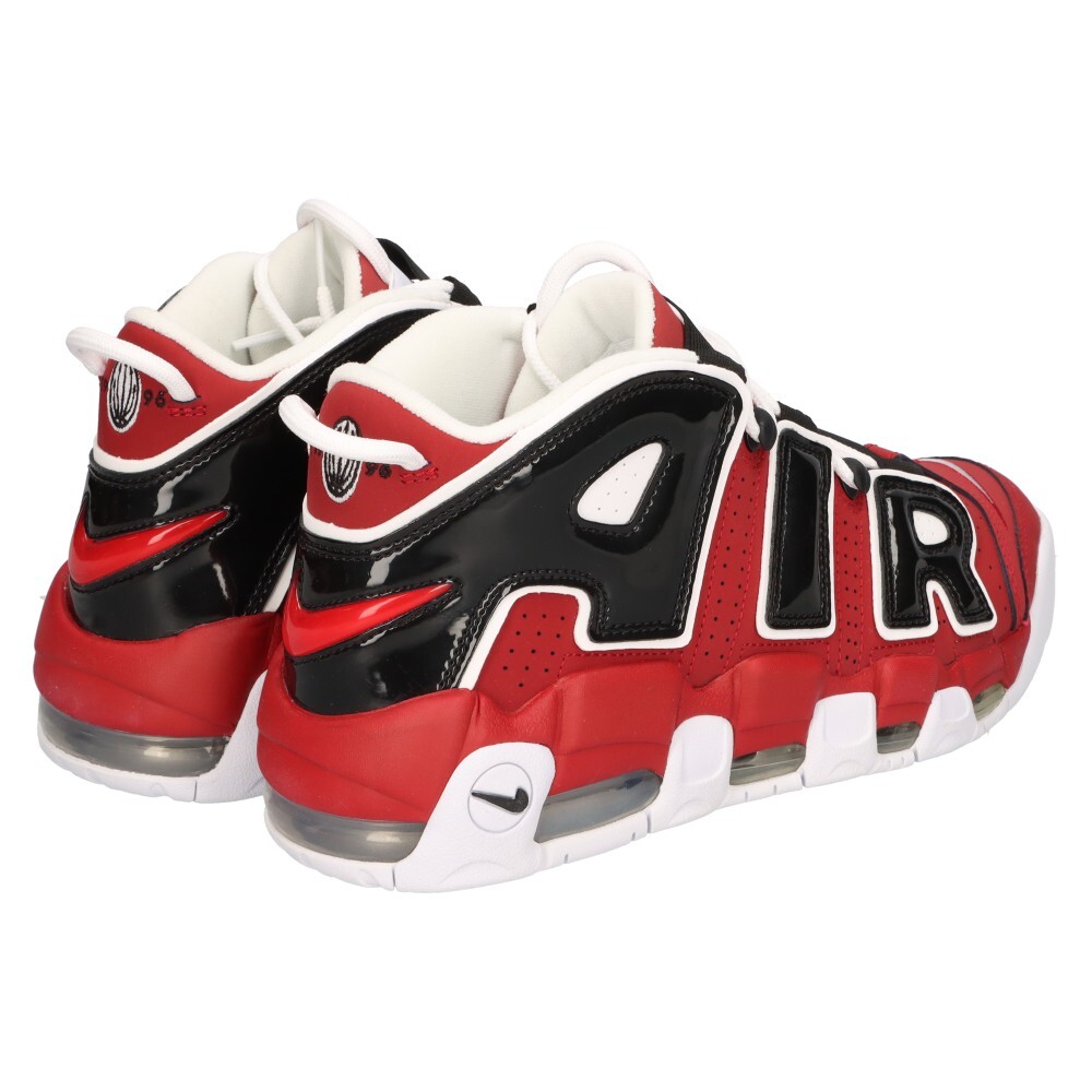 NIKE ナイキ AIR MORE UPTEMPO '96 VARSITY RED WHITE BLACK エア モア アップテンポ ハイカットスニーカー US8.5/26.5cm 921948-600_画像4