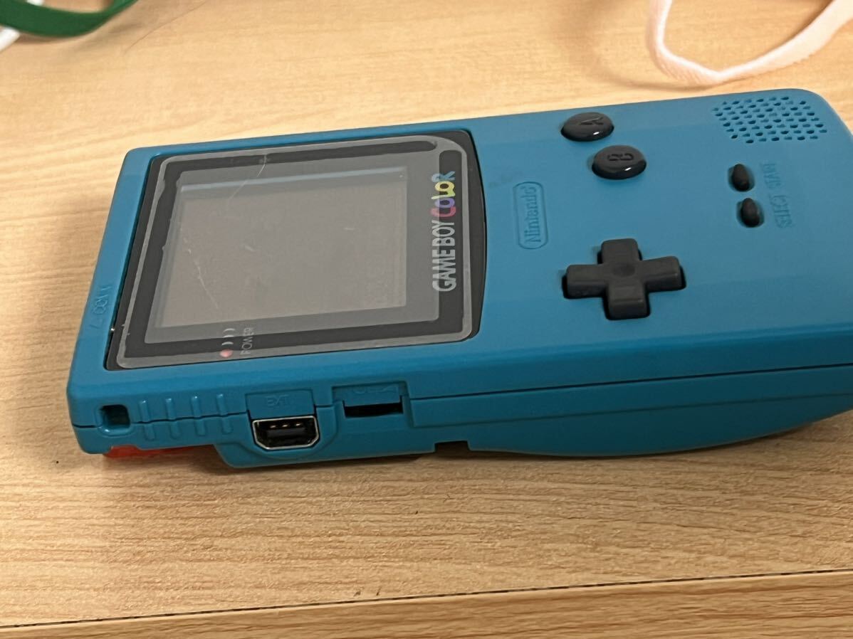 GAMEBOY COLOR ニンテンドー CGB-001 青 Junk_画像3