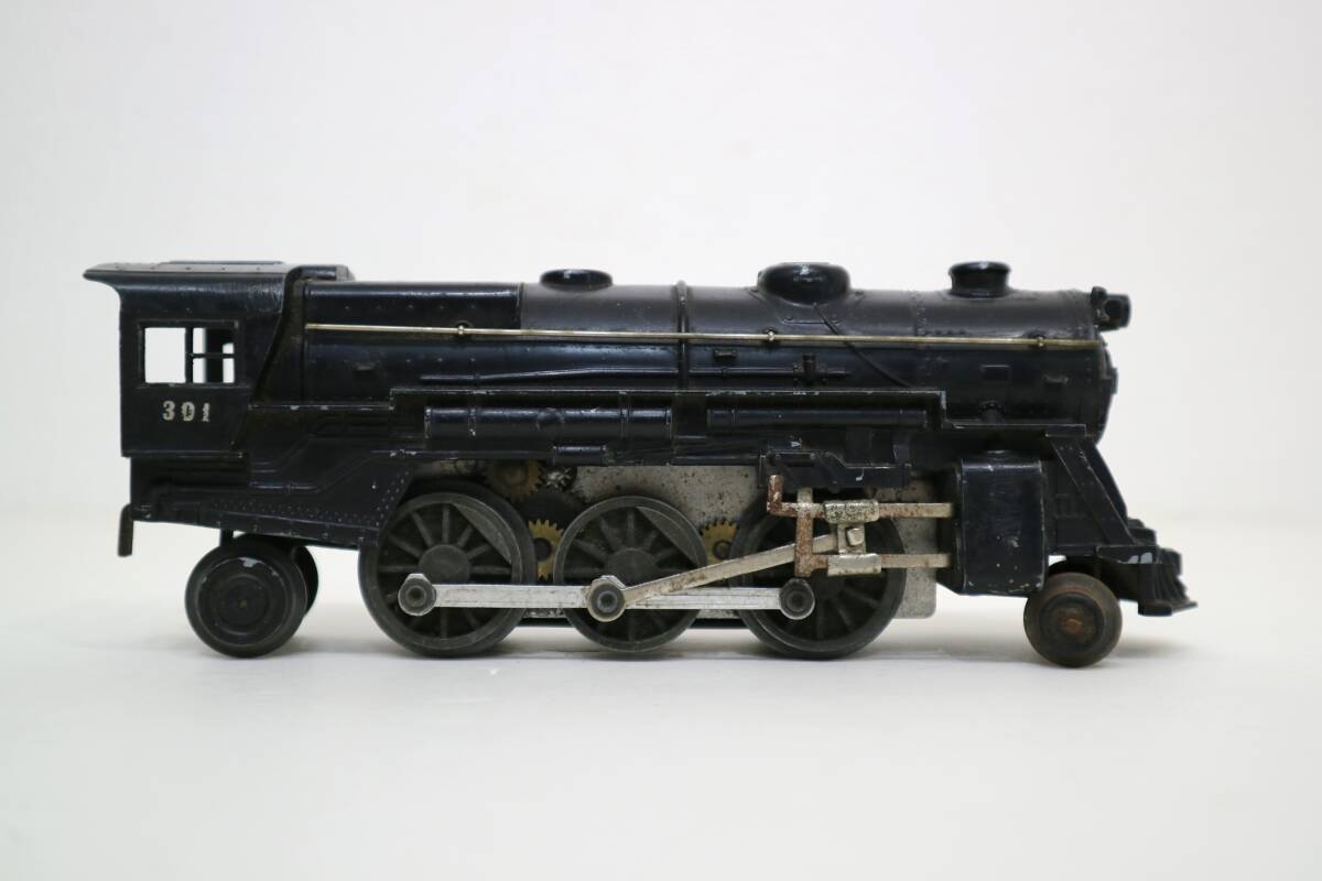 O gauge locomotive drive car made in Japan Manufacturers unknown Junk railroad model . interval :32mm