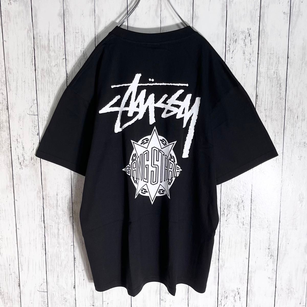 新品未使用】ステューシー Tシャツ 両面プリント L 黒|Yahoo 新品未使用】ステューシー Tシャツ 両面プリント L 黒|Yahoo