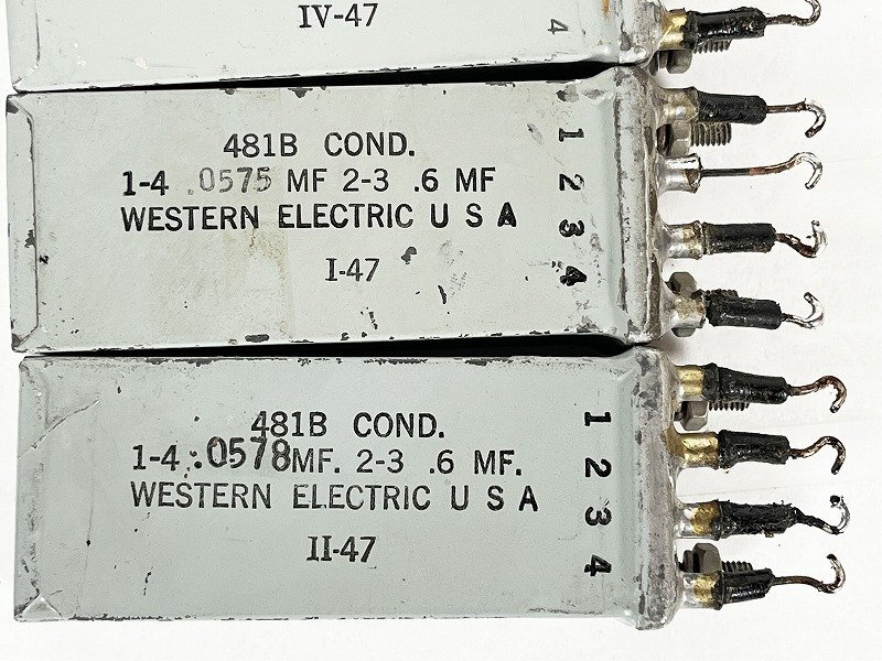 Western Electric 481B 4ps.@[32842]