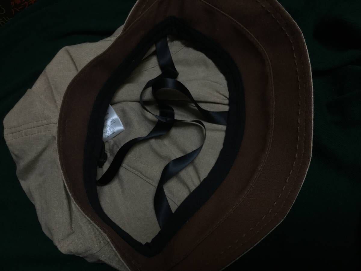 コジット 髪型ふんわり帽子(撥水) プラウン UV カット 撥水加工 吸水速乾　送料無料