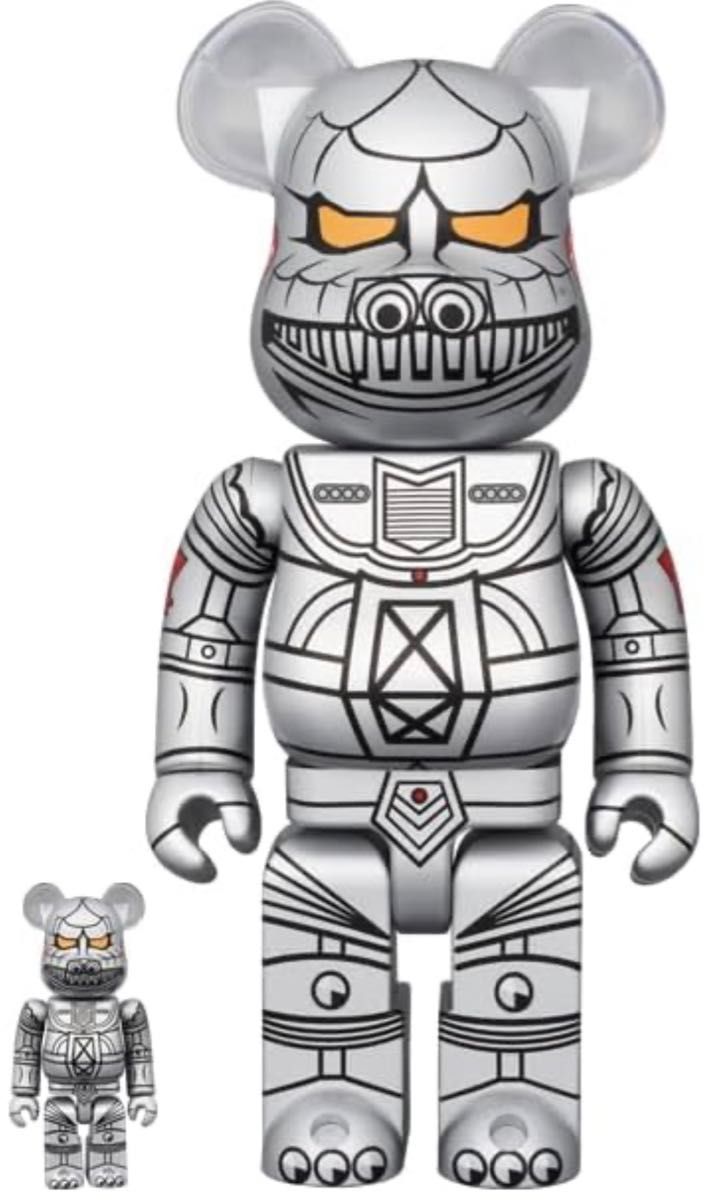 メディコム・トイ×BE@RBRICK メカゴジラ (1974) 100% & 400%2 メディコム・トイ×BE@RBRICK メカゴジラ (1974) 100% & 400%2