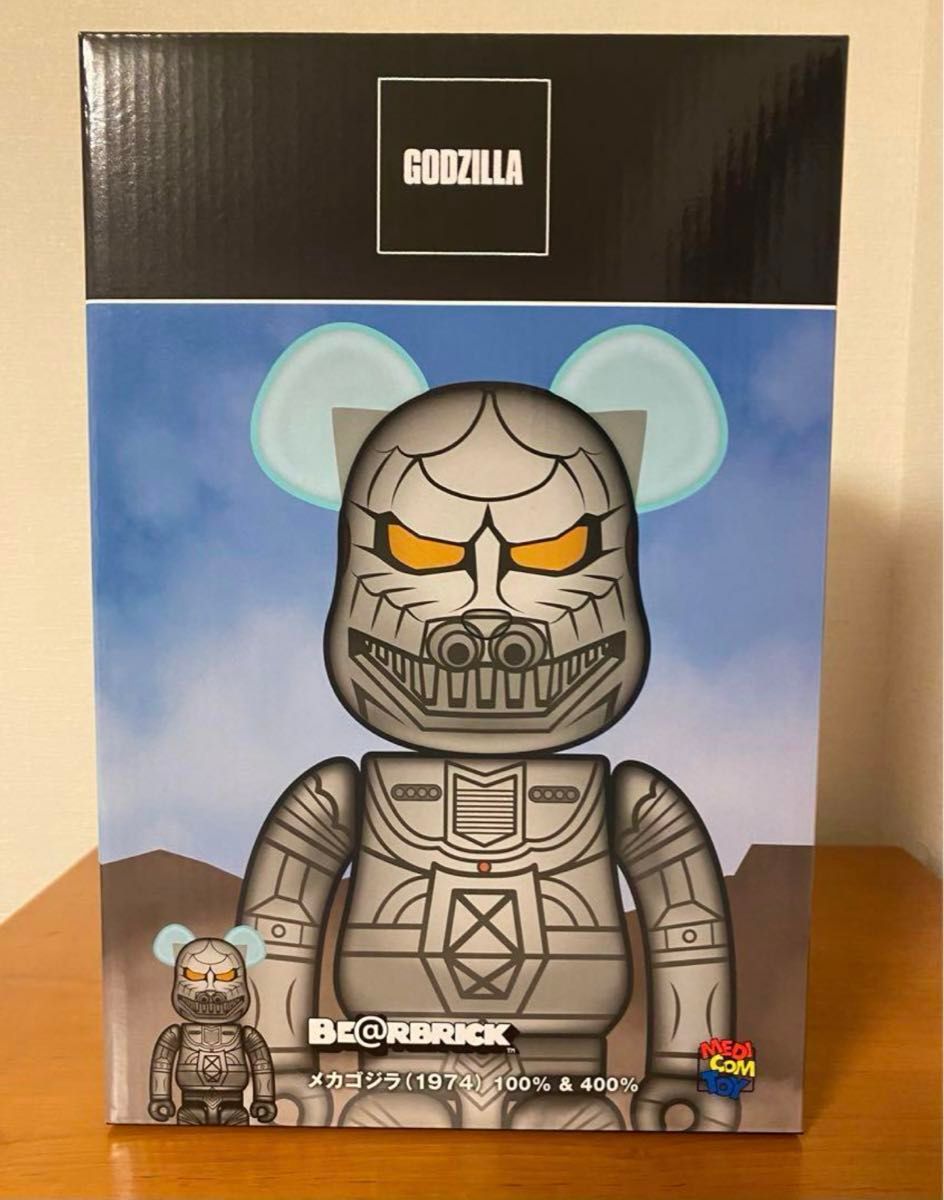 メディコム・トイ×BE@RBRICK メカゴジラ (1974) 100% & 400%2 メディコム・トイ×BE@RBRICK メカゴジラ (1974) 100% & 400%2