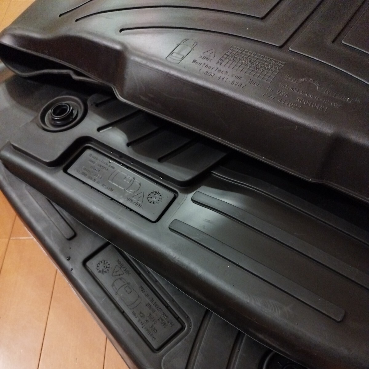 Weathertech　ホンダCR-V　RM用　2012-2016年式　フロアマット　USA_画像8